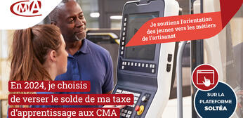 Soutenez l'orientation des jeunes vers les métiers de l'artisanat