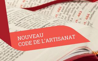 Nouveau Code de l'Artisanat