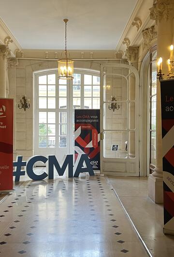 Hall d'entrée de CMA France
