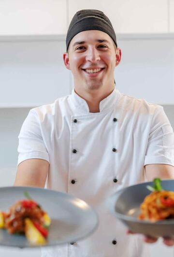 Jeune en apprentissage Bac pro cuisine