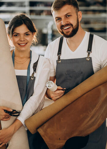 Portrait d'artisans couturier