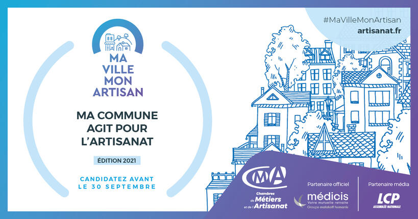 Candidatez au prix Ma Ville Mon Artisan