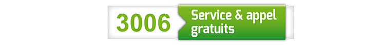 3006 service et appel gratuit
