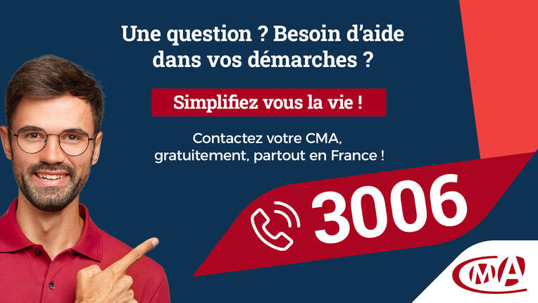 3006 numéro unique des CMA