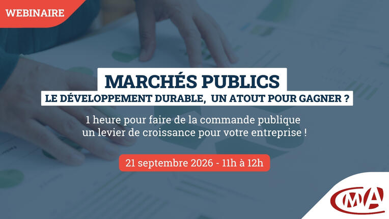 Commande Publique Webinaire développement durable