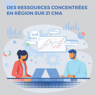 Des ressources concentrées en région sur 21 CMA