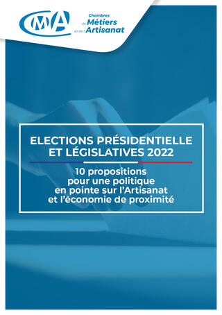 Couverture du livre blanc 10 proposition pour une politique en pointe sur l'Artisanat et l'économie de proximité
