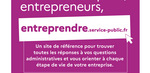 Visuel pour le site entreprendre.service-public.fr