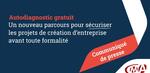 communiqué de presse INPI autodiagnostic formalités