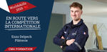Portrait de Enzo Delpech, en route vers la compétition internationale WorldSkills 2026