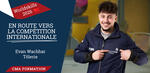 Portrait d'Evan Wachbar, en route vers la compétition internationale WorldSkills 2026