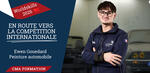 Portrait de Ewen Gouedard, en route vers la compétition internationale WorldSkills 2026
