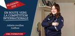 Portrait de Juliette Avrillon, en route vers la compétition internationale WorldSkills 2026