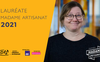 Claire Babet, Lauréate du Prix Madame Artisanat 2021