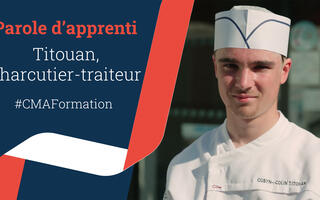 Parole d'apprenti : Titouan, charcutier-traiteur