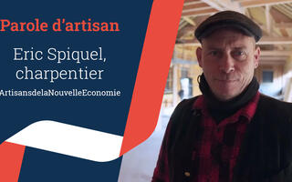 Eric Spiquel, artisan charpentier