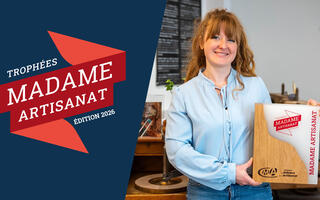 Alexandra Boiche, lapidaire, lauréate des trophées Madame Artisanat 2026