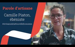 Camille Piaton, artisane ébéniste