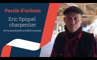 Eric Spiquel, artisan charpentier