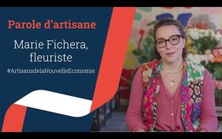Marie Fichera, artisane fleuriste