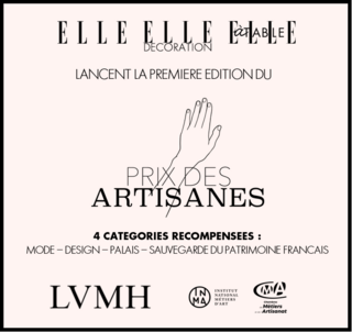 Première édition Prix des artisanes