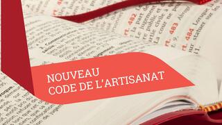 Nouveau Code de l'Artisanat