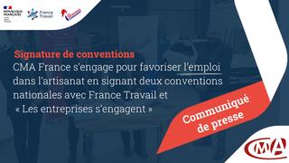 Signature conventions France Travail
