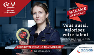 Vous aussi valorisez votre talent avec le trophée Madame Artisanat