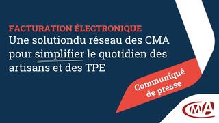 communiqué facturation électronique