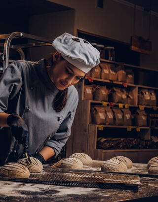 Apprentie boulangère
