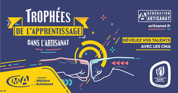 Affiche des Trophées de l'Apprentissage dans l'Artisanat